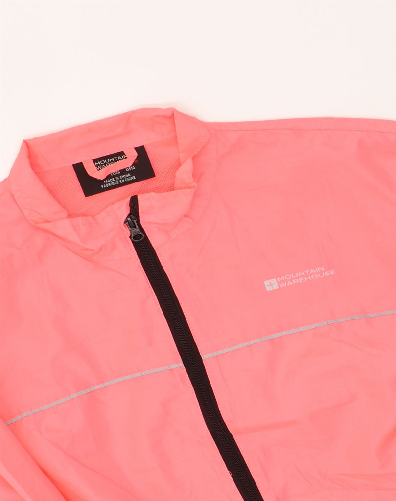 MOUNTAIN WAREHOUSE Womens Tracksuit Top Jacket UK 18 XL Pink Polyester | Vintage Mountain Warehouse | Thrift | Second-Hand Mountain Warehouse | Used Clothing | Messina Hembry 