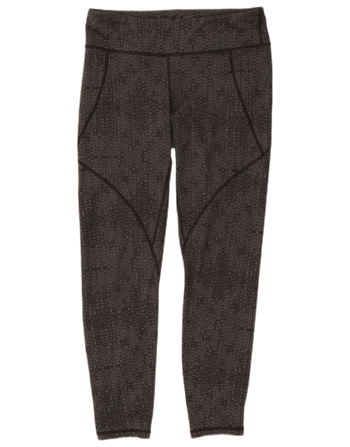 Patagonia Womens Leggings UK 14 Large Grey Geometric Polyester