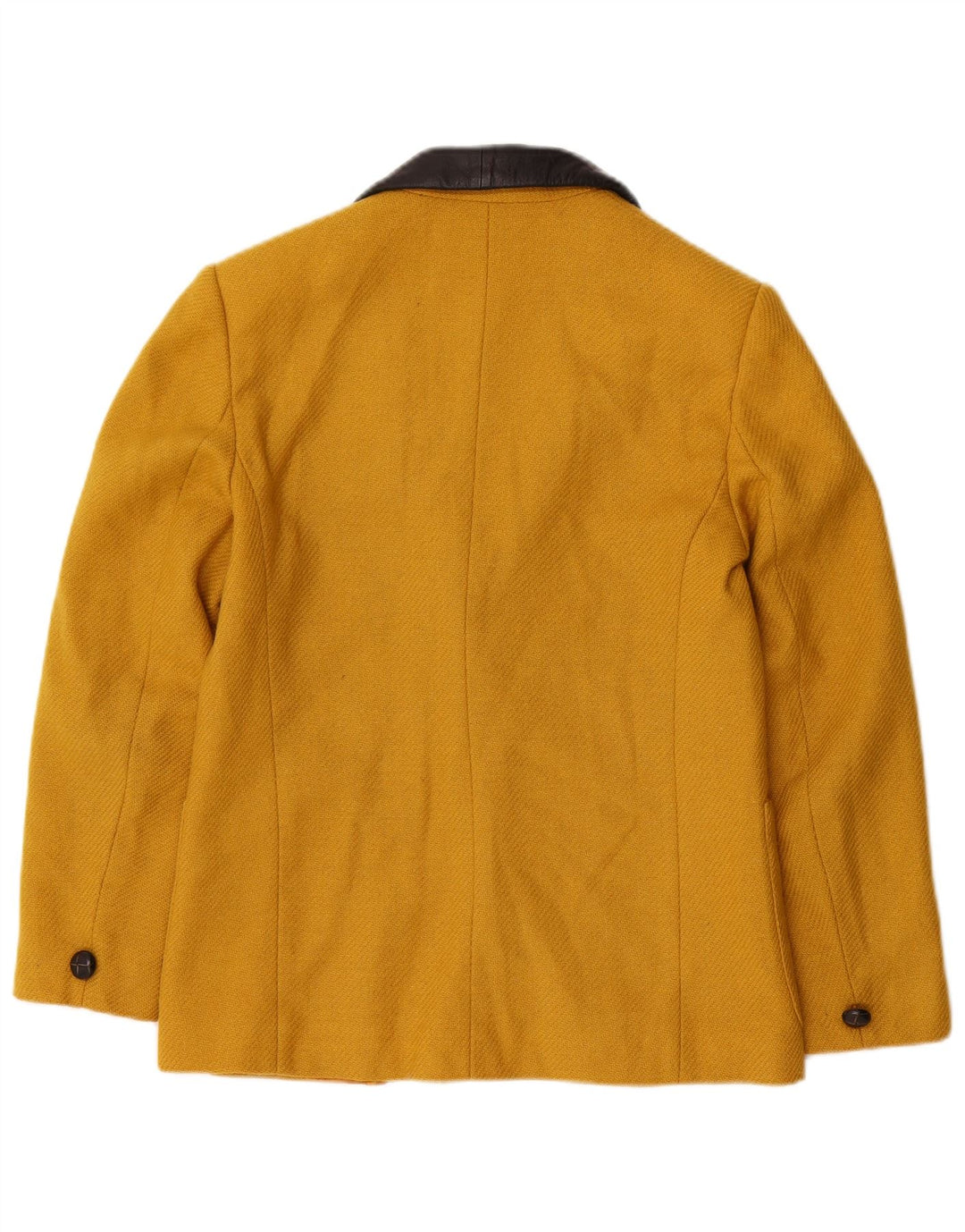 PENNY BLACK Womens 2 Button Blazer Jacket UK 10 Small Yellow Colourblock