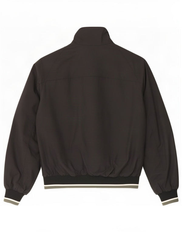 North Sails Mens Bomber Jacket UK 38 Medium Black Polyamide