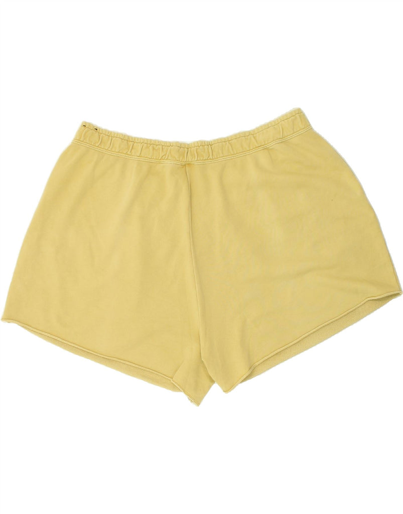 NIKE Womens Sport Shorts UK 20 2XL Yellow Cotton Vintage Nike and Second-Hand Nike from Messina Hembry 