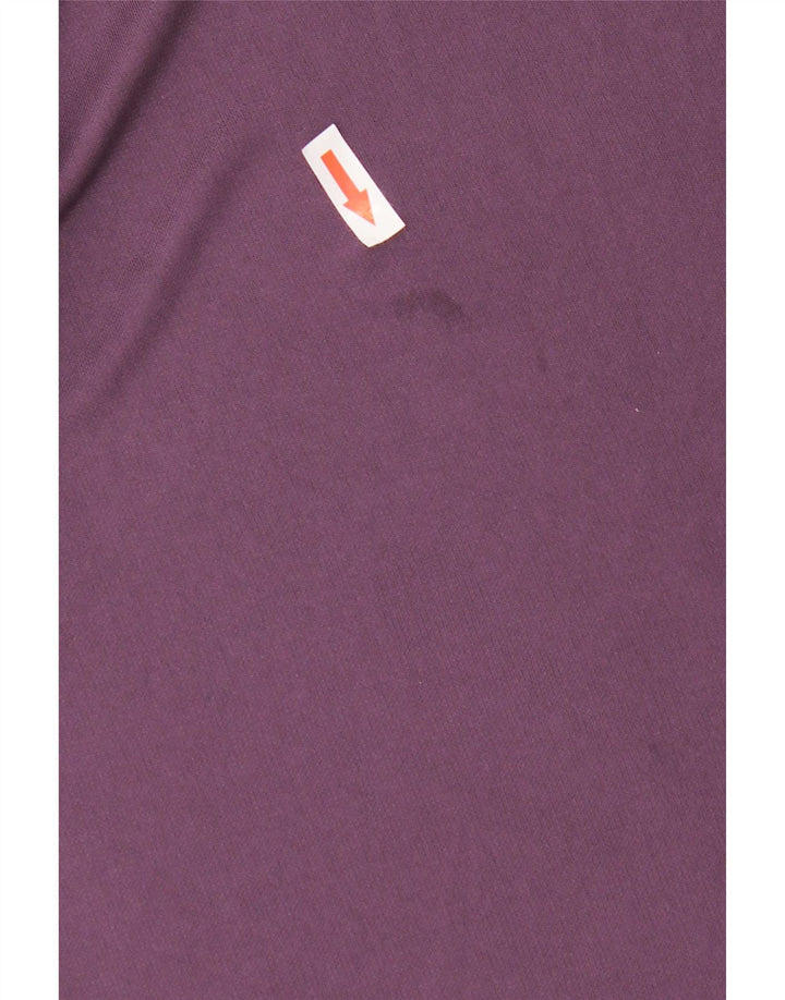 Zara Womens Regular Top Long Sleeve UK 18 XL Purple