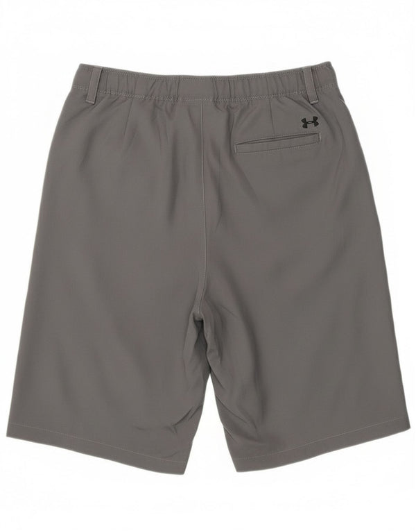 Under Armour Boys Loose Fit Chino Shorts 13-14 Years XL W30 Grey