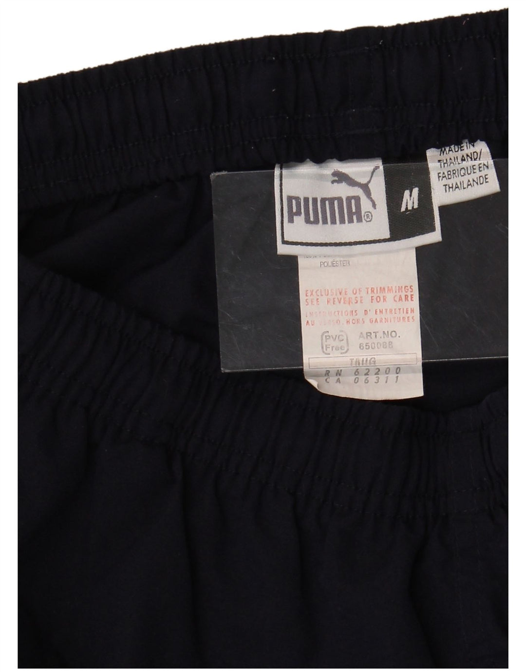 PUMA Mens Sport Shorts Medium  Navy Blue Colourblock Polyester