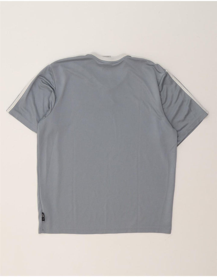 Adidas Mens Climalite T-Shirt Top Small Grey Polyester