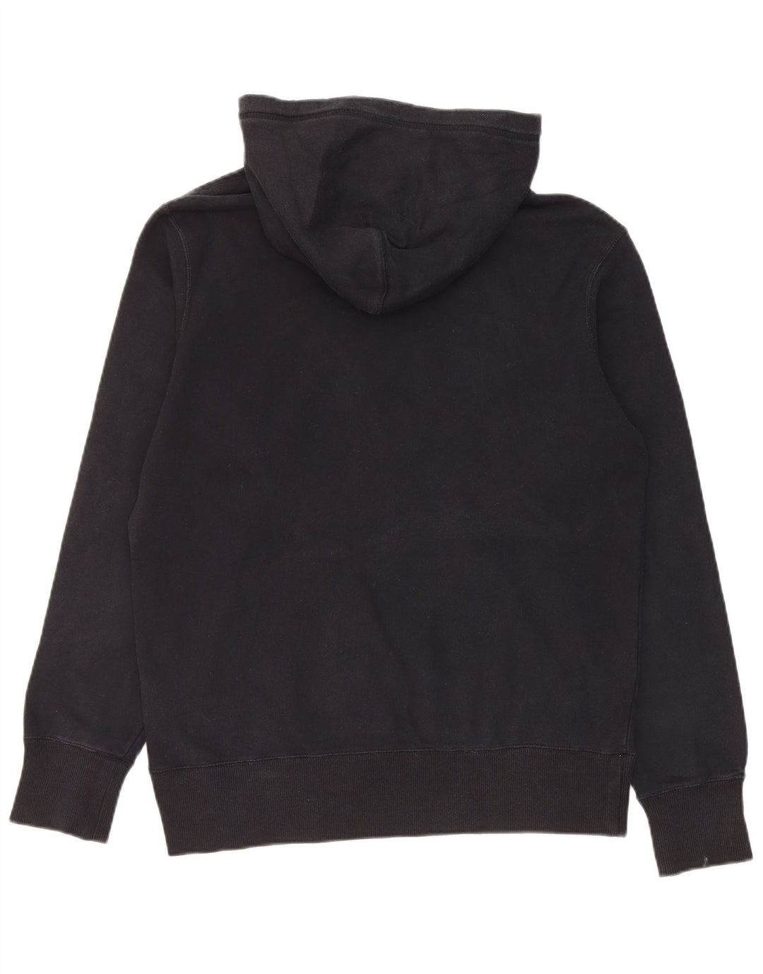 Nike Mens Hoodie Jumper Large Black Cotton