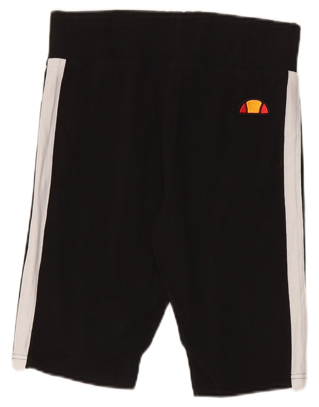 Ellesse Womens Sport Shorts UK 12 Medium  Black Colourblock