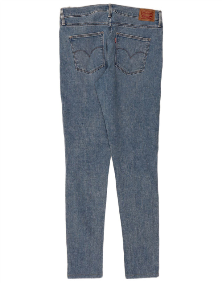 Levi's Womens Super Skinny Jeans W32 L31 Blue Cotton