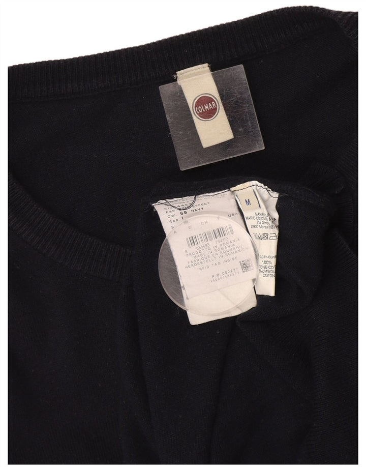 Colmar Mens Boat Neck Jumper Sweater Medium Navy Blue