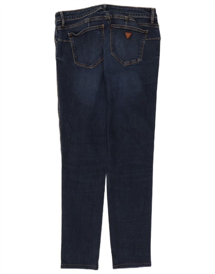 Guess Womens Slim Jeans W26 L26 Navy Blue