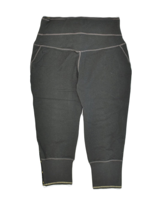NIKE Womens Studio Capri Leggings UK 6 XS Black Cotton, Vintage &  Second-Hand Clothing Online