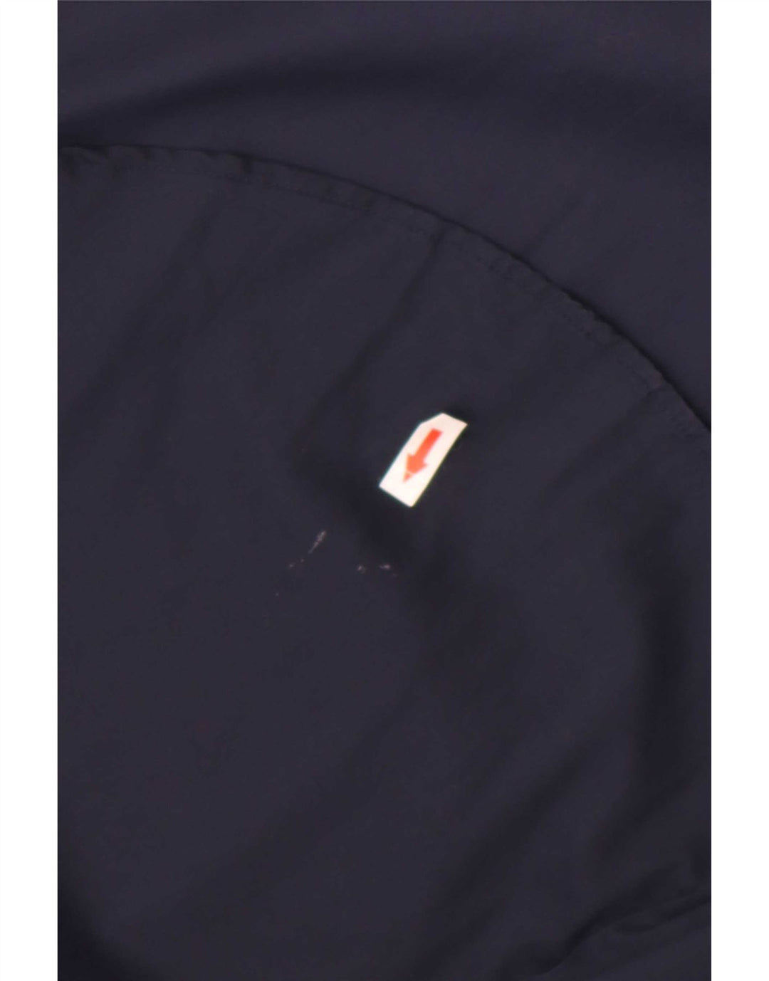 Cos Womens Loose Fit Pullover Shirt EU 36 Small Navy Blue Cotton