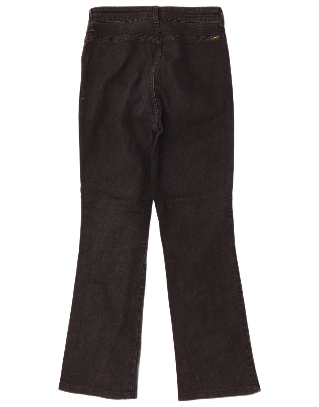 Lee Womens High Waist Bootcut Jeans W31 L30 Black Cotton