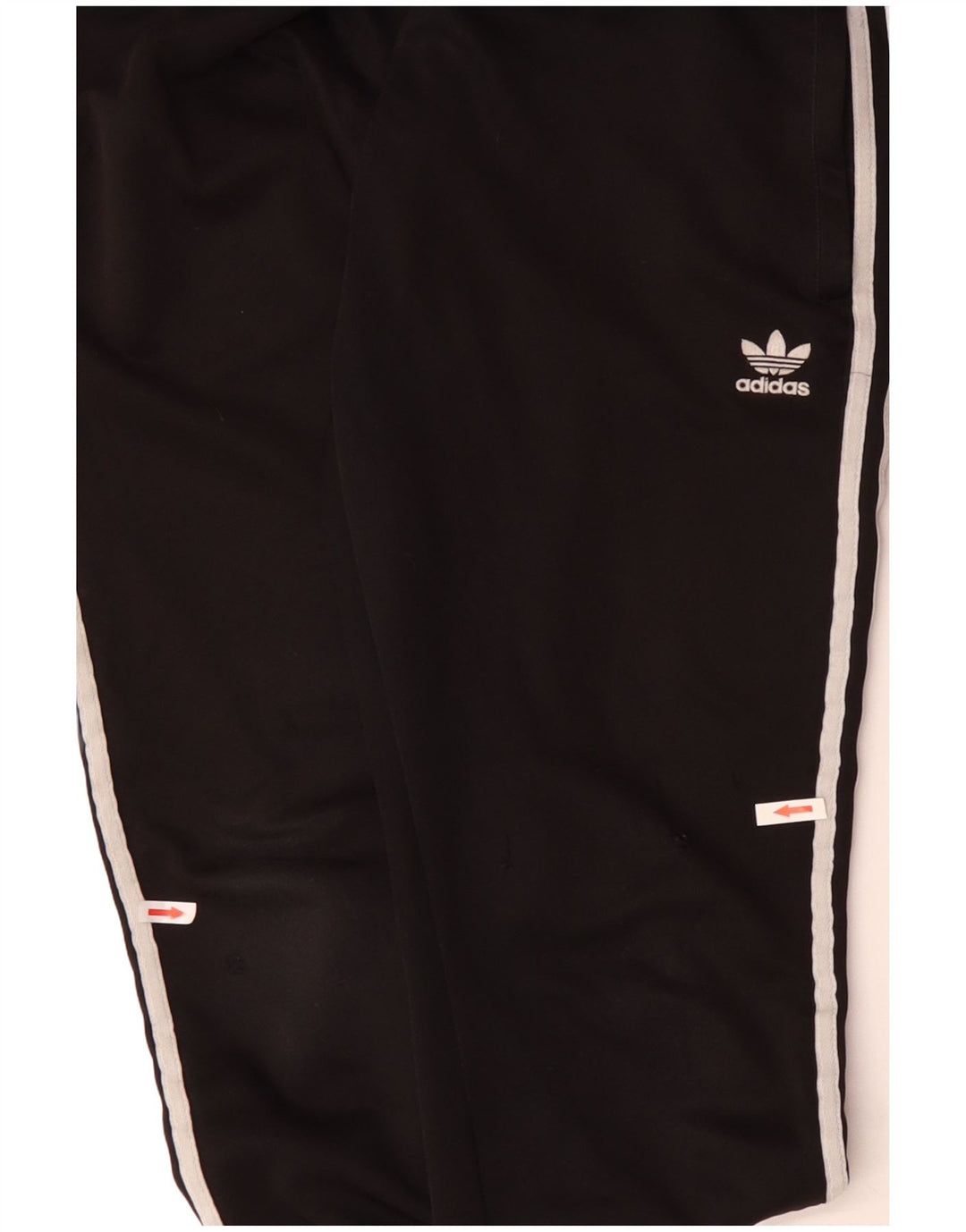 Adidas Mens Tracksuit Trousers Joggers Medium Black Polyester