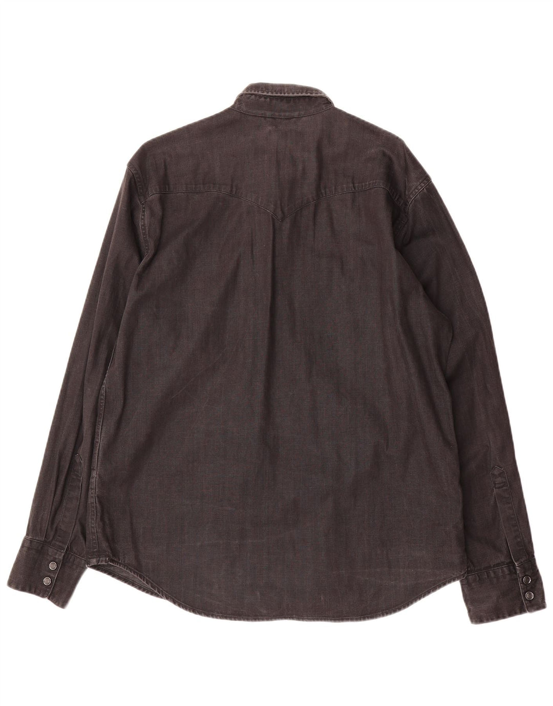 Levi's Mens Denim Shirt XL Black Cotton