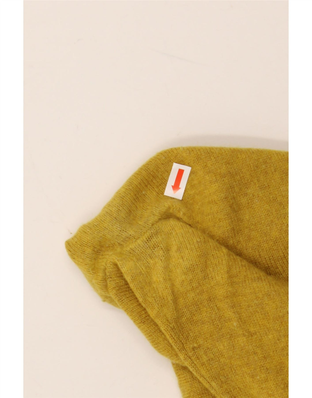 Hobbs Womens Turtle Neck Jumper Sweater UK 14 Medium Yellow Wool