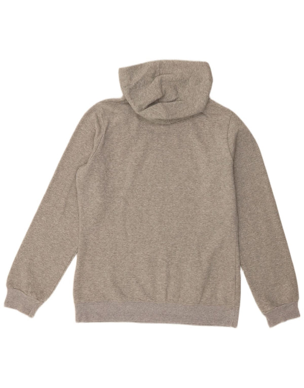 Champion Womens Heritage Fit Graphic Hoodie Jumper UK 18 XL Grey Flecked