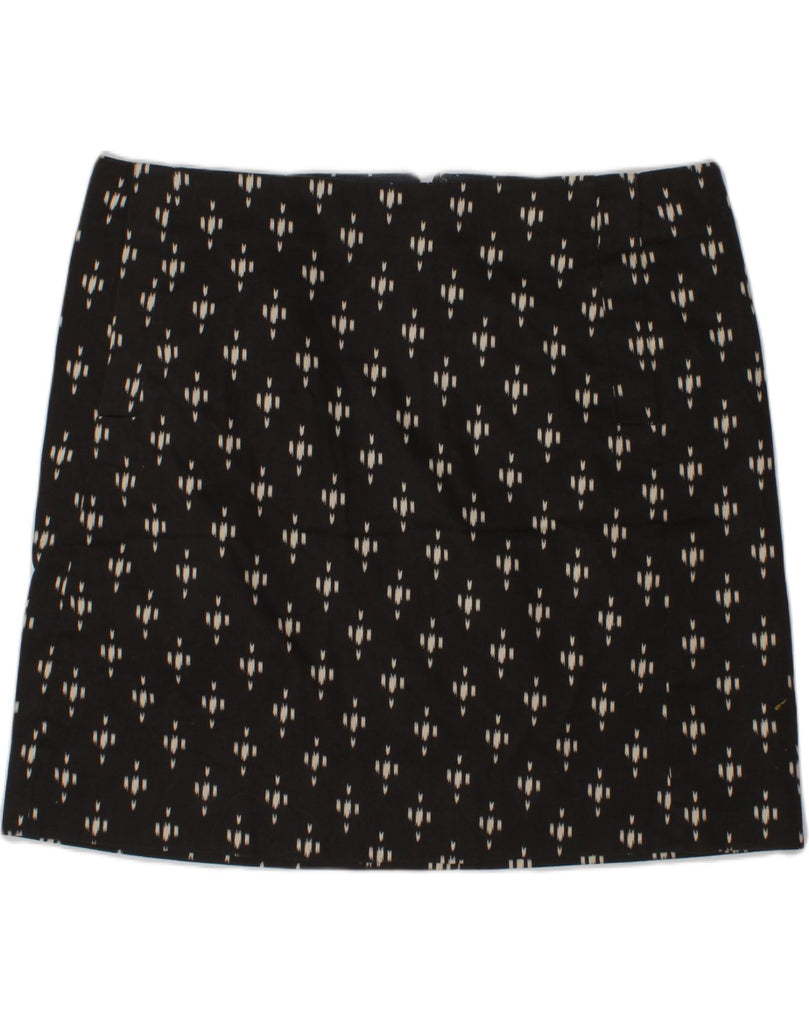 J. CREW Womens Mini Skirt US 4 Small W30  Black Spotted Cotton | Vintage J. Crew | Thrift | Second-Hand J. Crew | Used Clothing | Messina Hembry 