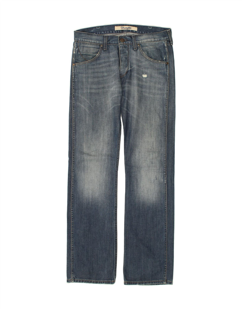 WRANGLER Mens Ace Straight Jeans W32 L34 Blue Cotton | Vintage Wrangler | Thrift | Second-Hand Wrangler | Used Clothing | Messina Hembry 