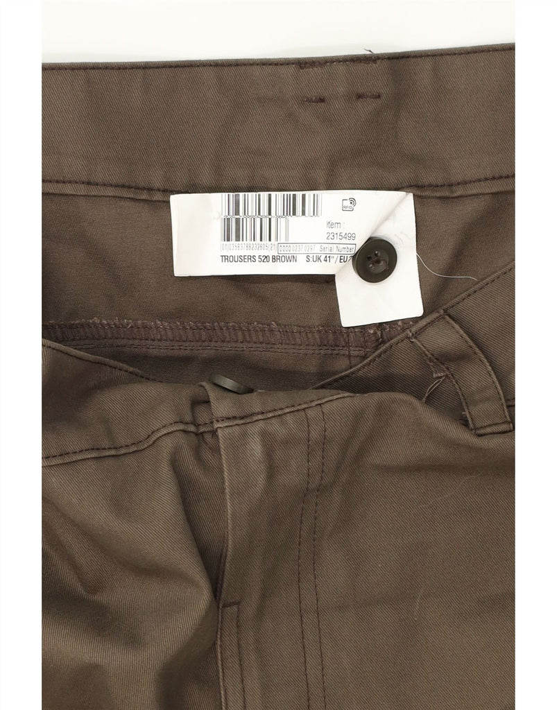 VINTAGE Mens Straight Cargo Trousers W41 L30 Khaki Cotton Vintage Vintage and Second-Hand Vintage from Messina Hembry 