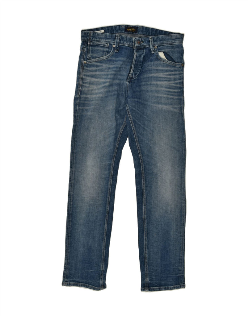 JACK & JONES Mens Boxy Straight Jeans W31 L32 Blue Vintage Jack & Jones and Second-Hand Jack & Jones from Messina Hembry 