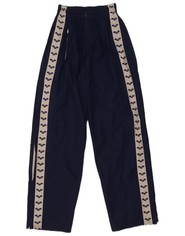 Arena Womens Graphic Waterproof Trousers Medium W28 L31 Navy Blue Polyamide