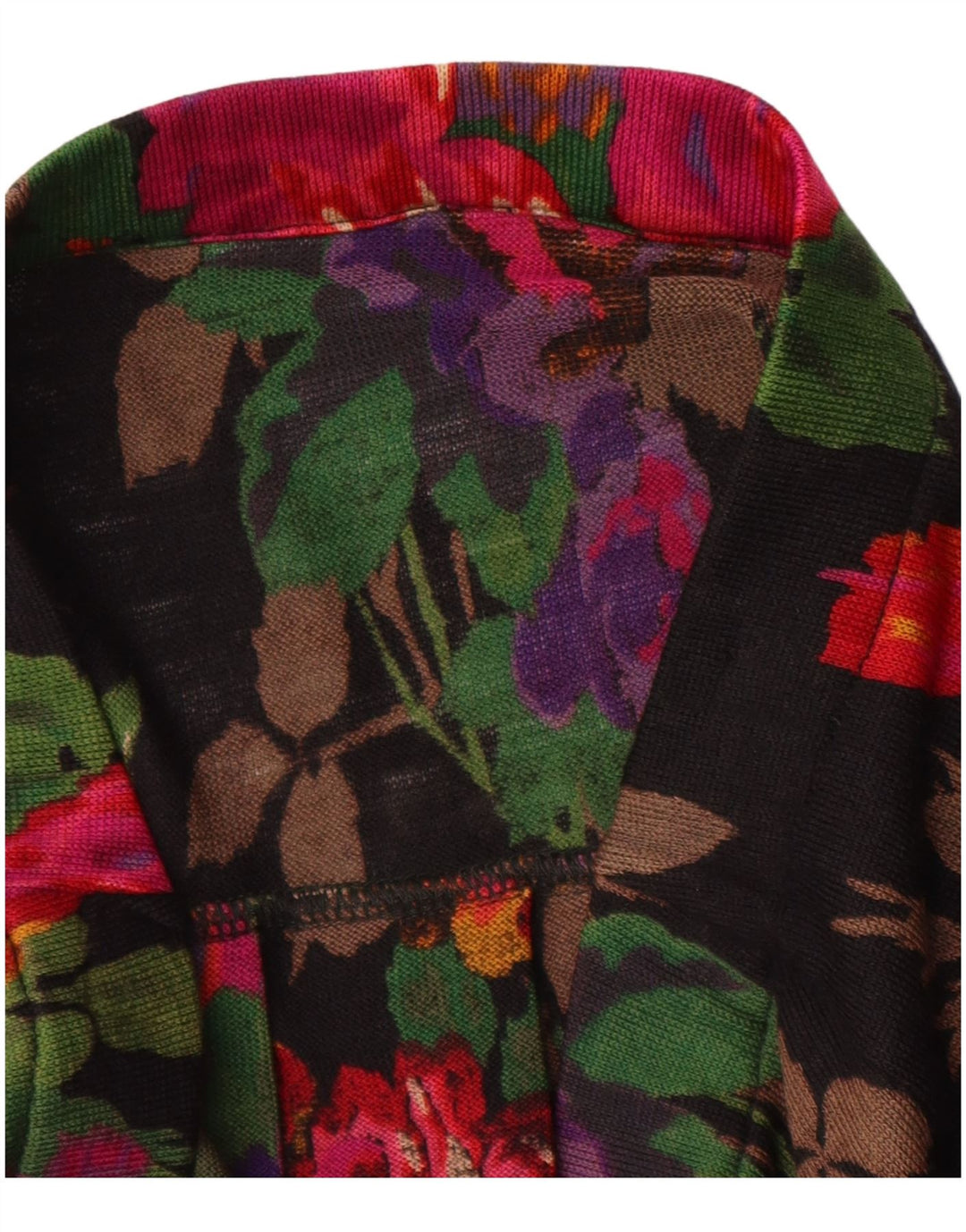 Vintage Womens Pleated Skirt W34 Large Multicoloured Floral