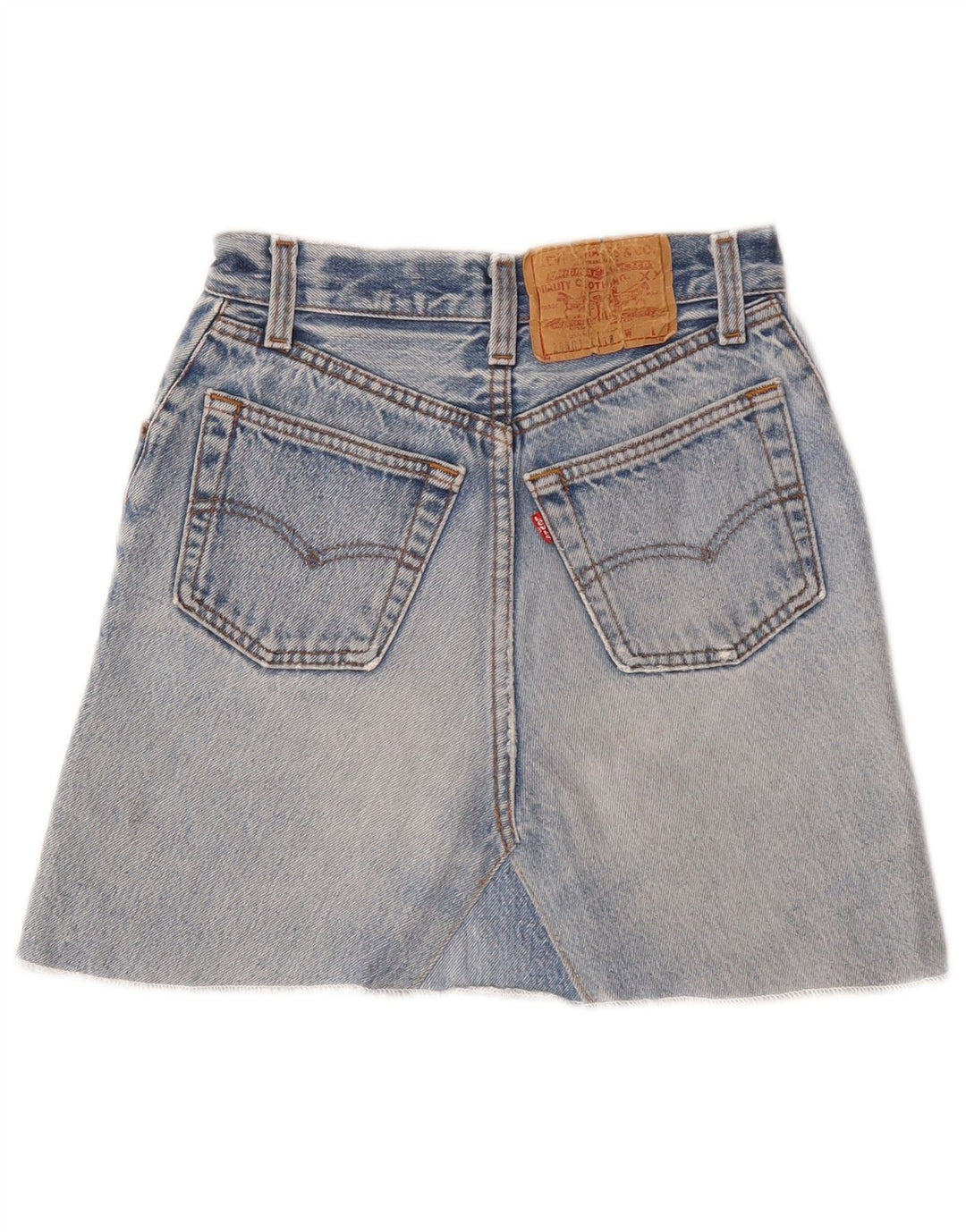 Levi's Womens High Waist Mini Denim Skirt US 3 XS W22  Blue