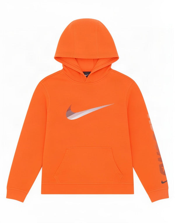 Nike Boys Graphic Hoodie Jumper 13-14 Years XL Orange