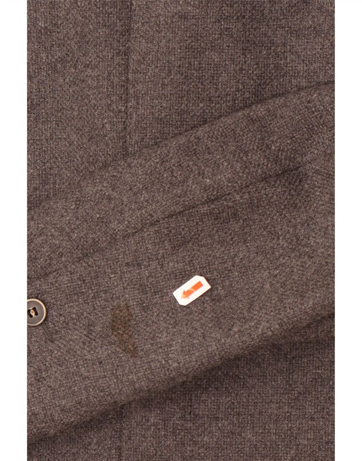 Peter & Sons Mens 3 Button Blazer Jacket IT 50 Large Grey Wool