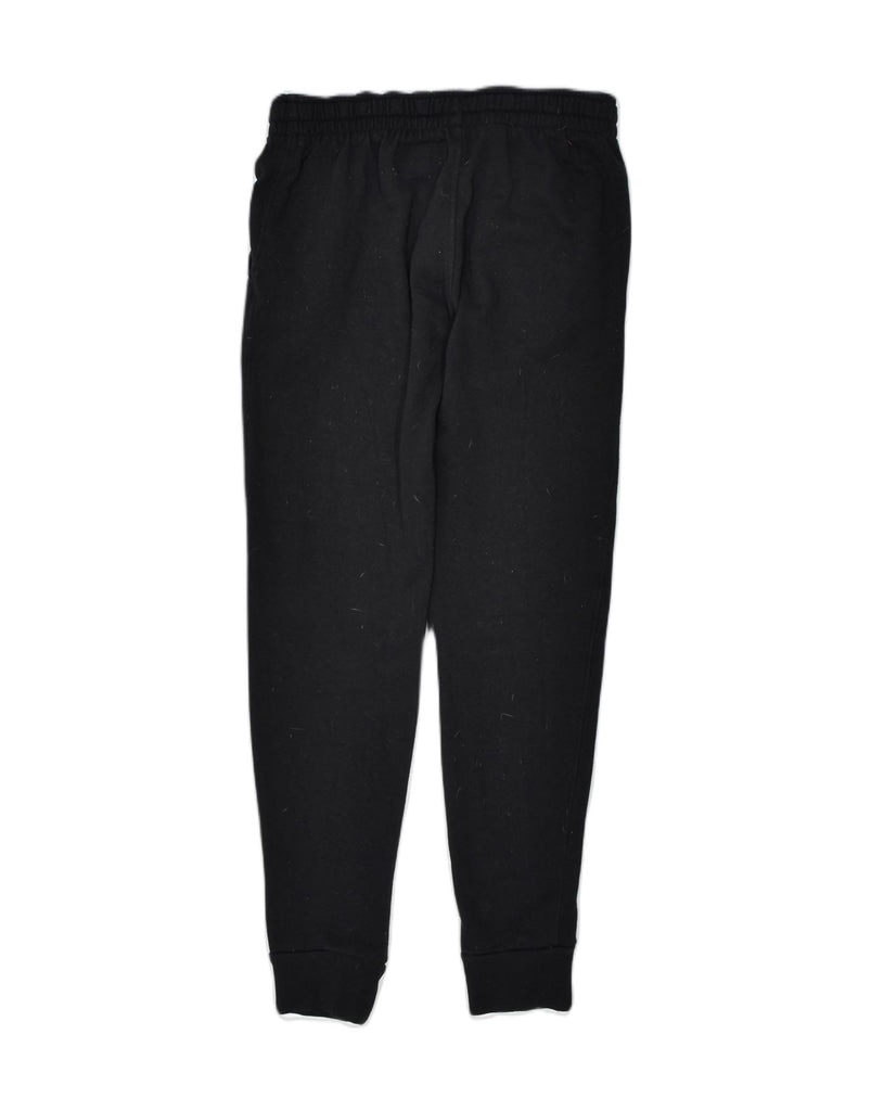 KAPPA Womens Tracksuit Trousers Joggers UK 6 XS Black Polyester | Vintage | Thrift | Second-Hand | Used Clothing | Messina Hembry 