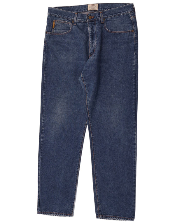 Armani Mens Straight Jeans W38 L33 Blue