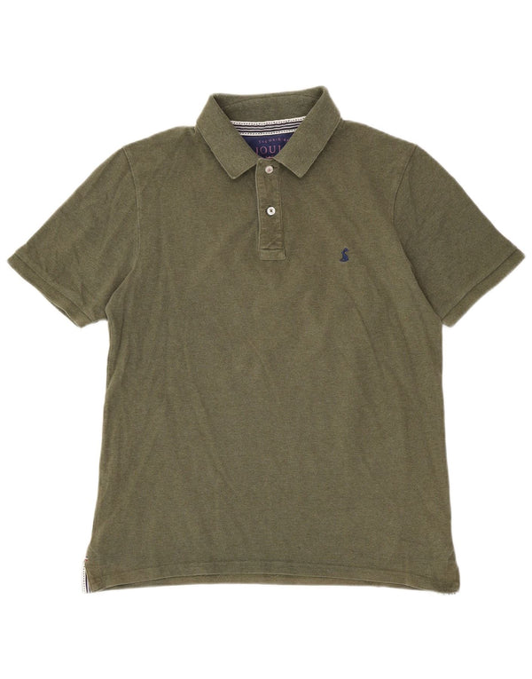 Joules Mens Classic Fit Polo Shirt Medium Khaki Cotton
