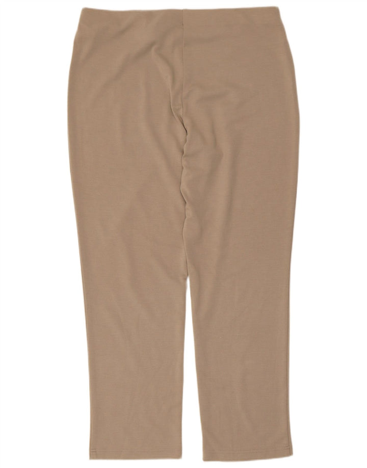 MARKS & SPENCER Womens Tracksuit Trousers UK 18 XL  Beige Polyester