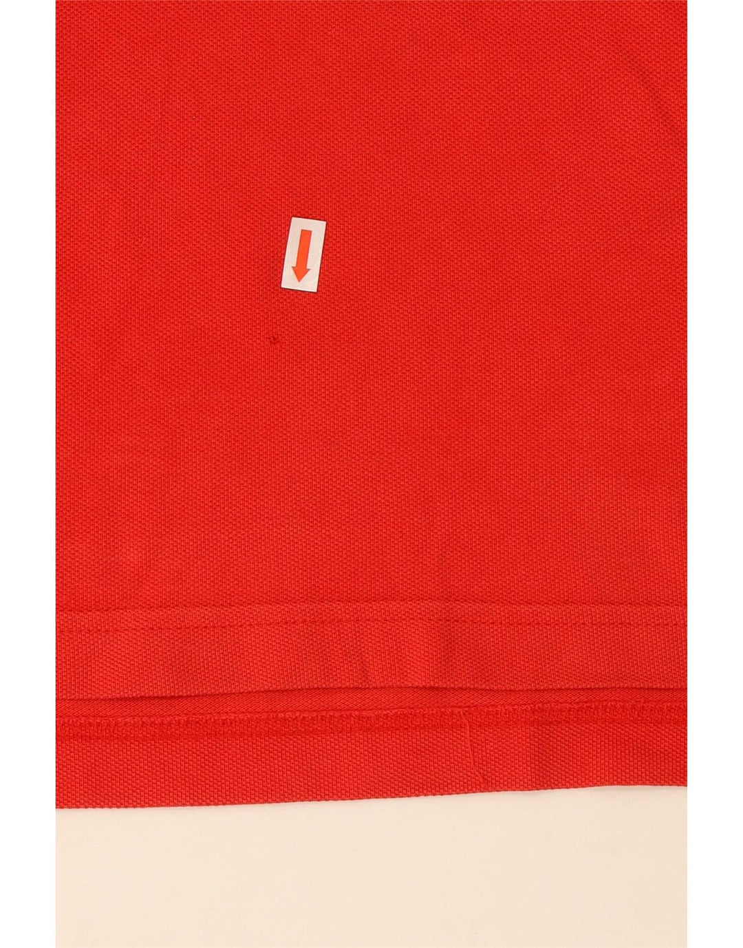 Adidas Mens Polo Shirt Small Red Cotton