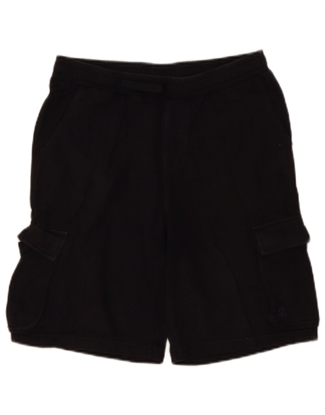 Benetton Mens Sport Shorts Small Black