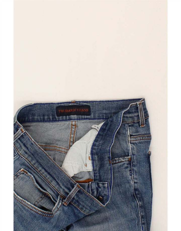 TRUSSARDI Mens Slim Jeans W36 L30  Blue Vintage Trussardi and Second-Hand Trussardi from Messina Hembry 