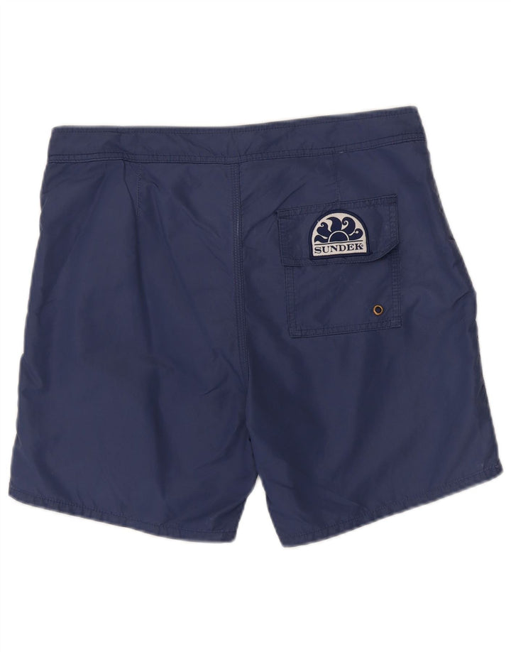Sundek Mens Swimming Shorts Medium Navy Blue