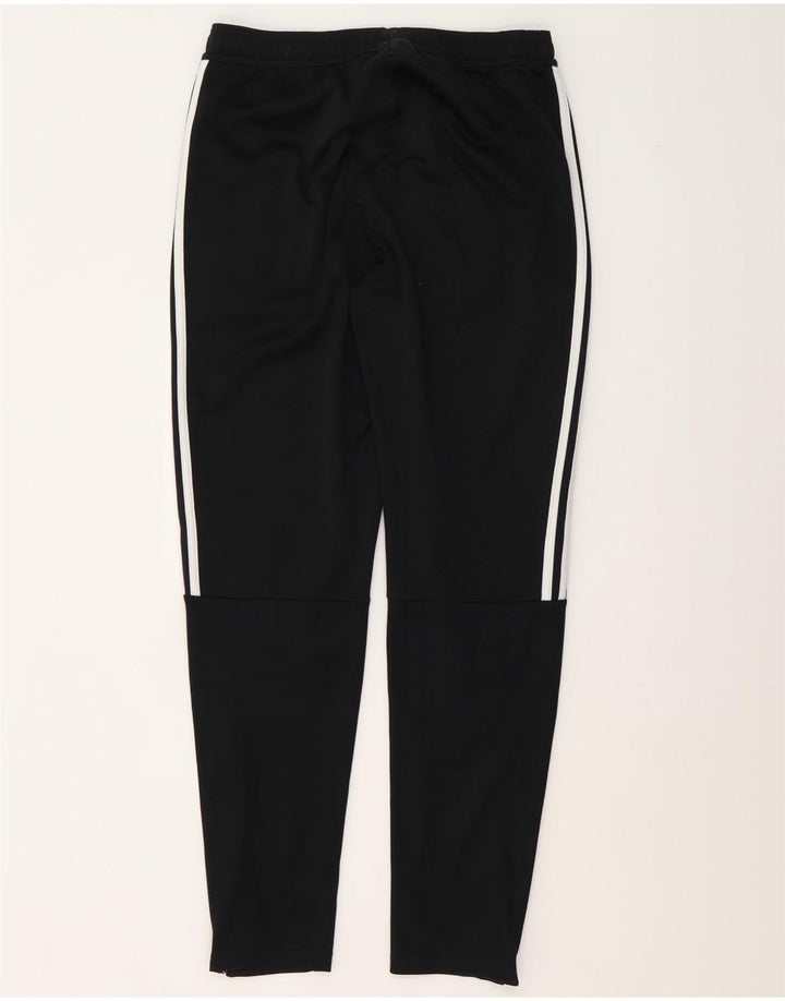 Adidas Mens Tracksuit Trousers Medium Black Polyester