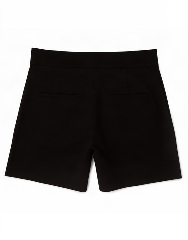 Zara Womens Casual Shorts Small W26 Black Cotton