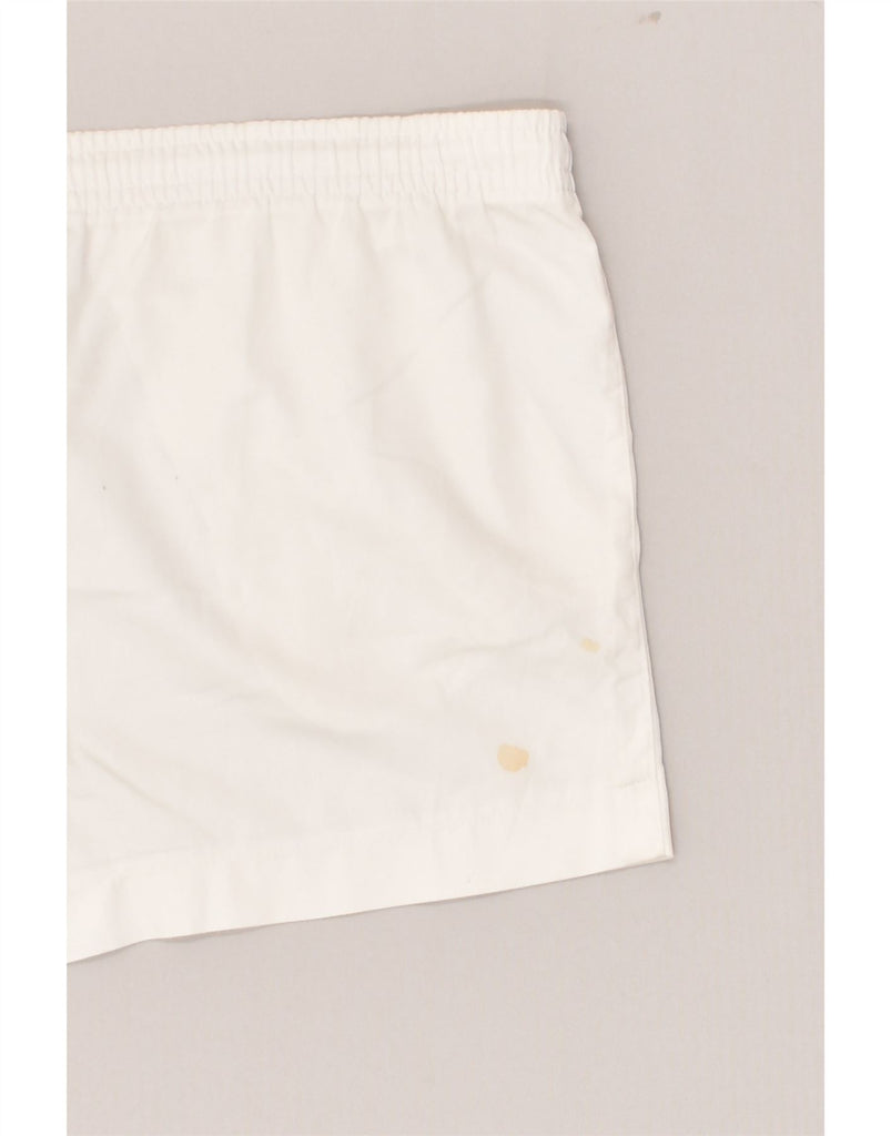 AUSTRALIAN L'ALPINA Mens Sport Shorts IT 50 Large White | Vintage AUSTRALIAN L'ALPINA | Thrift | Second-Hand AUSTRALIAN L'ALPINA | Used Clothing | Messina Hembry 