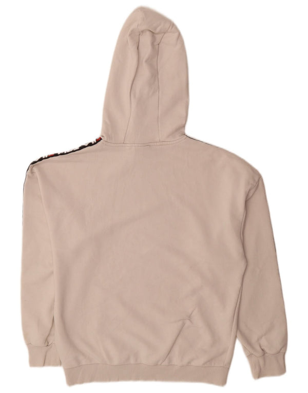 Fila Boys Tall Graphic Hoodie Jumper 15-16 Years White Colourblock Cotton