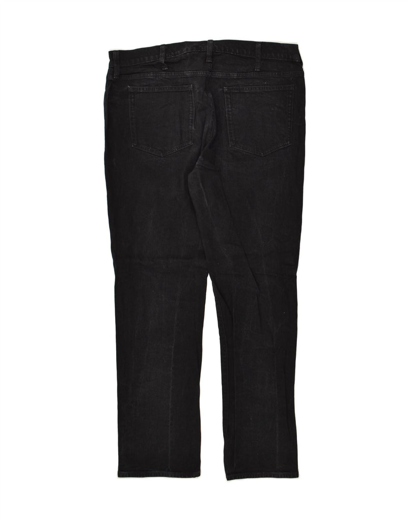 J. CREW Mens Flex Straight Jeans W38 L32 Black Cotton | Vintage J. Crew | Thrift | Second-Hand J. Crew | Used Clothing | Messina Hembry 