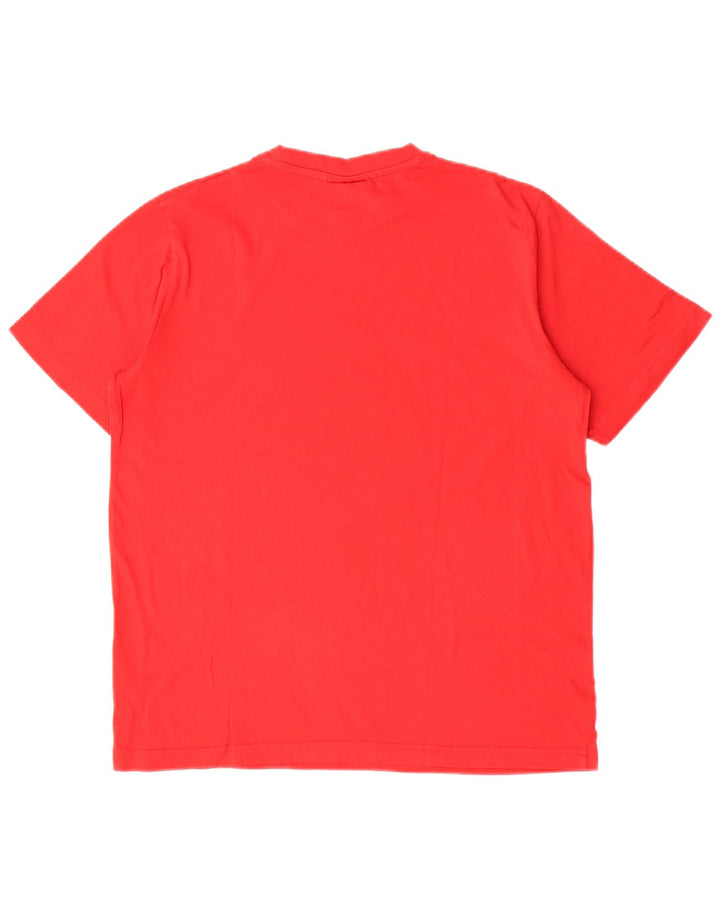 Lotto Mens Graphic T-Shirt Top Small Red Cotton