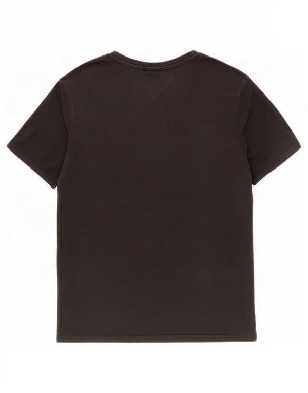 Tommy Hilfiger Mens Graphic T-Shirt Top Medium Black