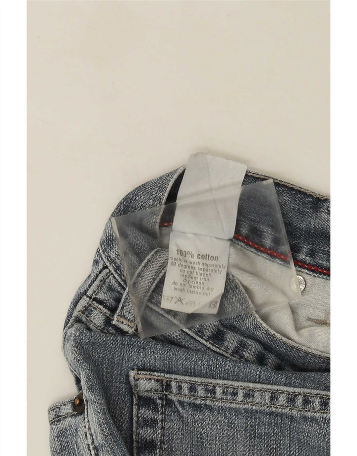 Tommy Hilfiger Womens Manhattan Bootcut Jeans W34 L31 Blue Cotton