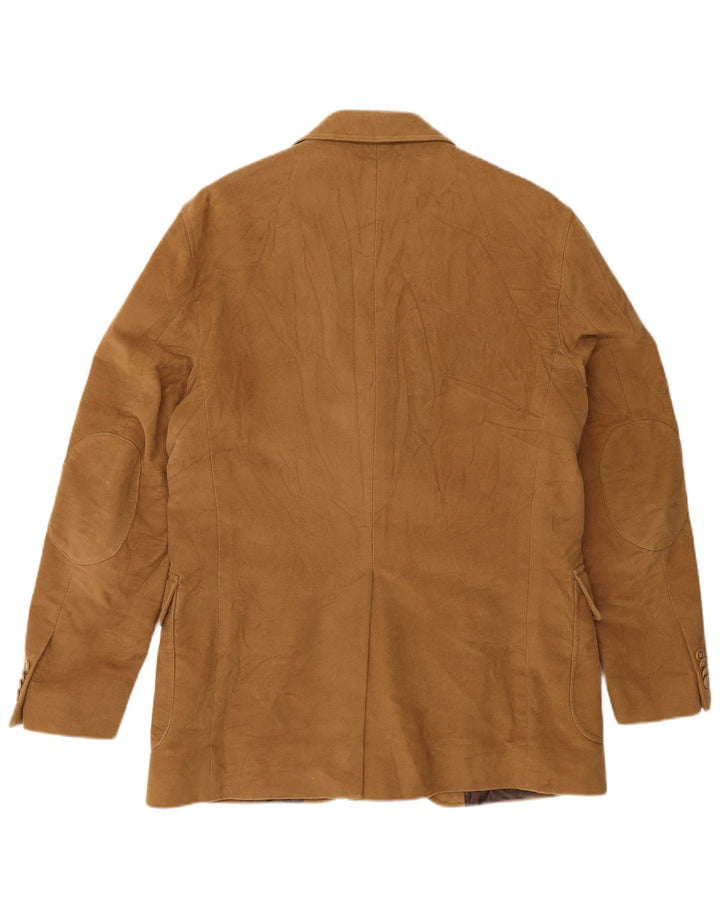 Duca Visconti Di Modrone Mens 3 Button Blazer Jacket IT 50 Large Beige