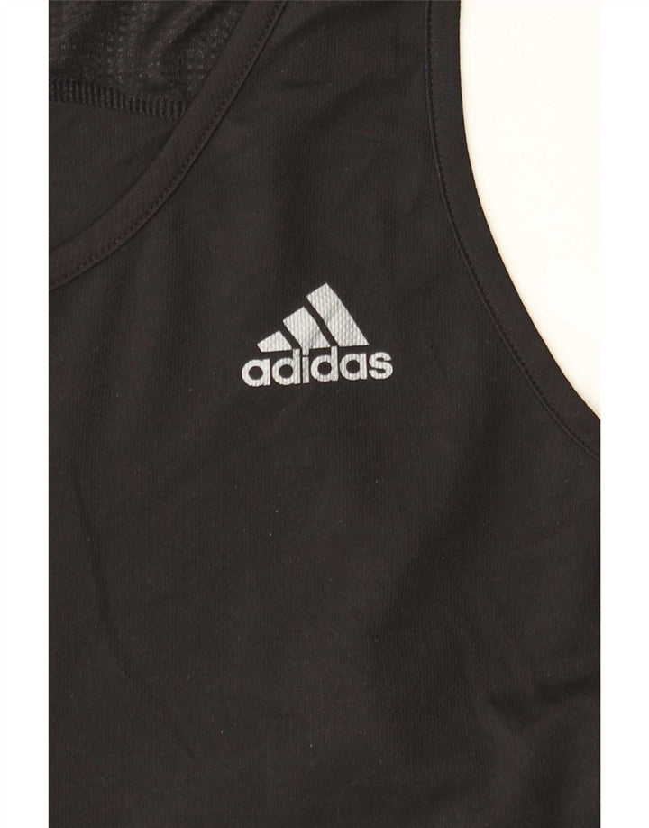 Adidas Mens Vest Top Medium Black