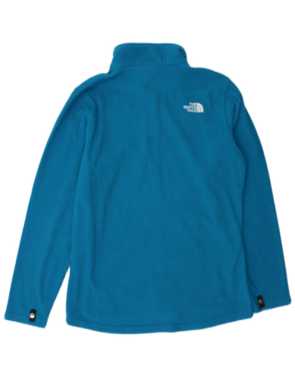 The North Face Girls Fleece Jacket 15-16 Years XL Blue Polyester