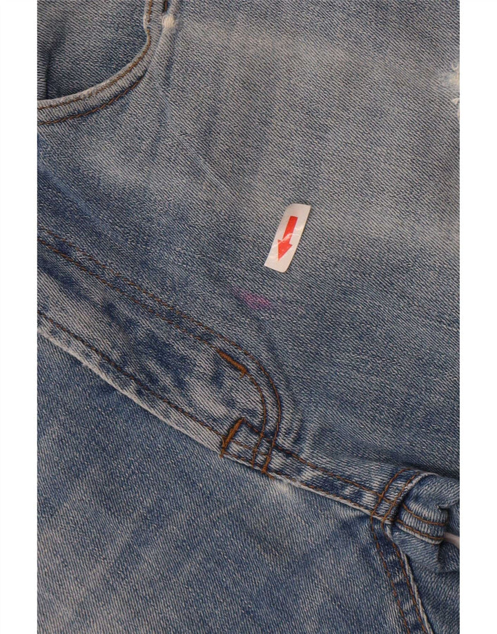 Zara Mens Slim Jeans EU 42 Large W32 L34 Blue